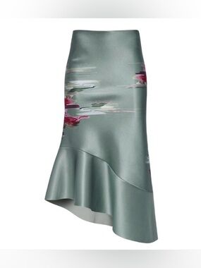 H&M Conscious Exclusive asymmetrical skirt sz 4